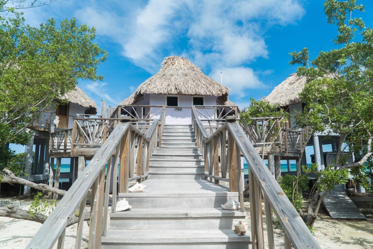 Thatch Caye Resort A Muy'Ono Resort Hopkins Bagian luar foto