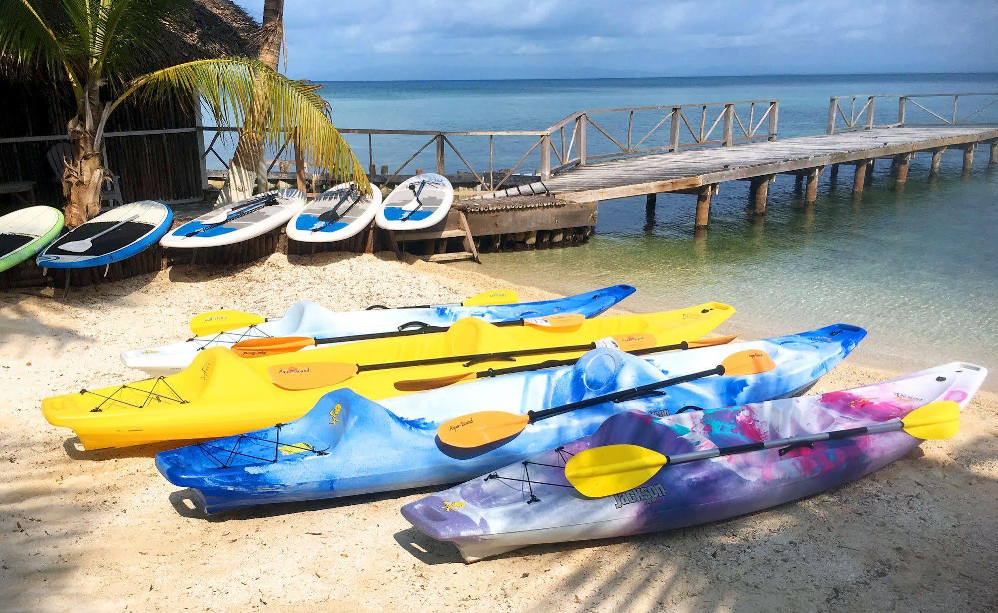 Thatch Caye Resort A Muy'Ono Resort Hopkins Bagian luar foto