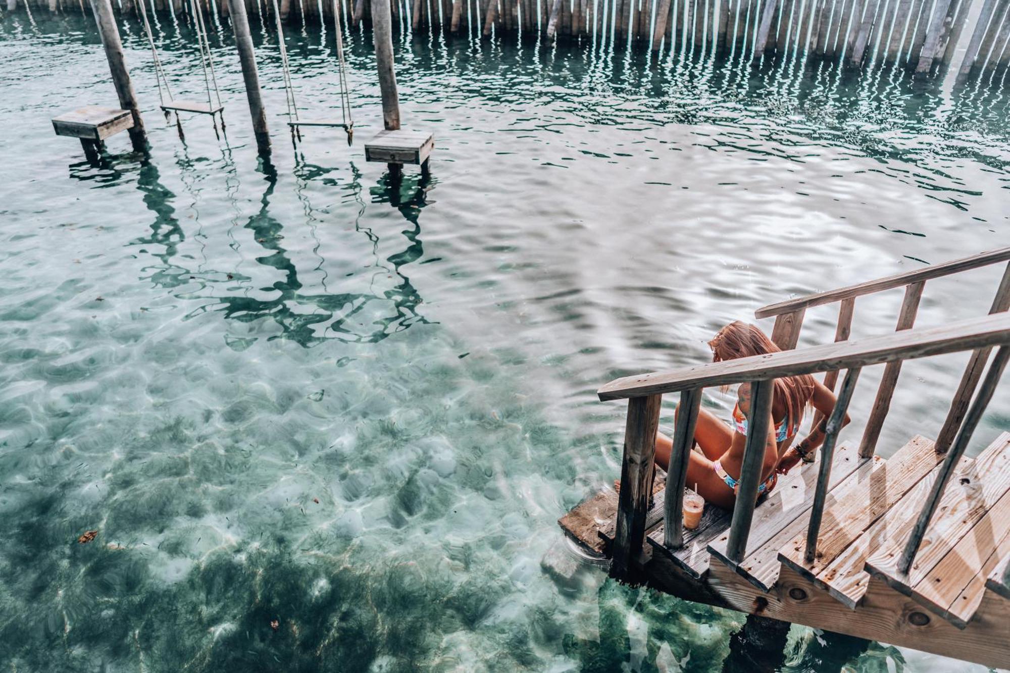 Thatch Caye Resort A Muy'Ono Resort Hopkins Bagian luar foto
